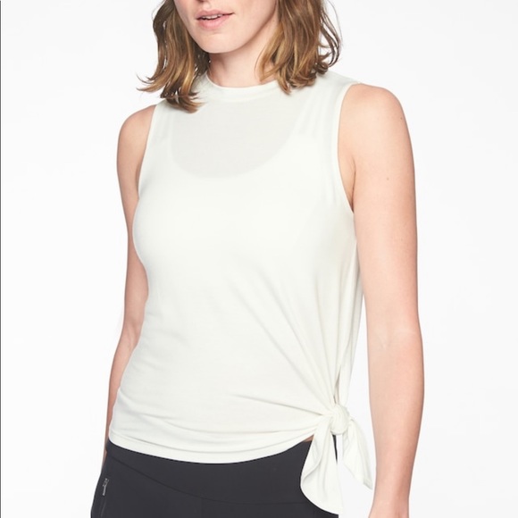 Athleta Tops - NWOT Athleta Asym tie tank